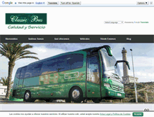 Tablet Screenshot of classicbus.es